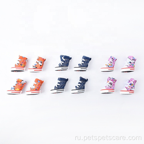 Популярный дизайн Pet Foot Protector Dog Sports Shoes